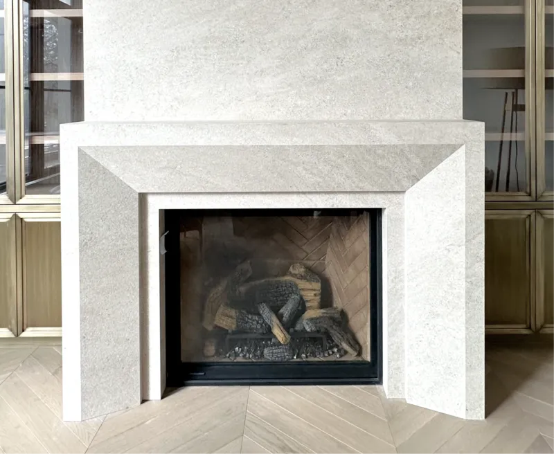 Fireplace Tiling project photo 1 by Prime Tiling Toronto