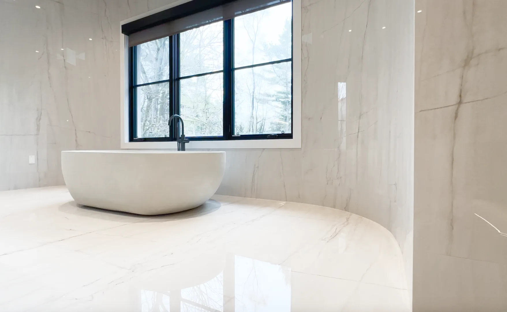 Porcelain Slab Installation in Vaughan